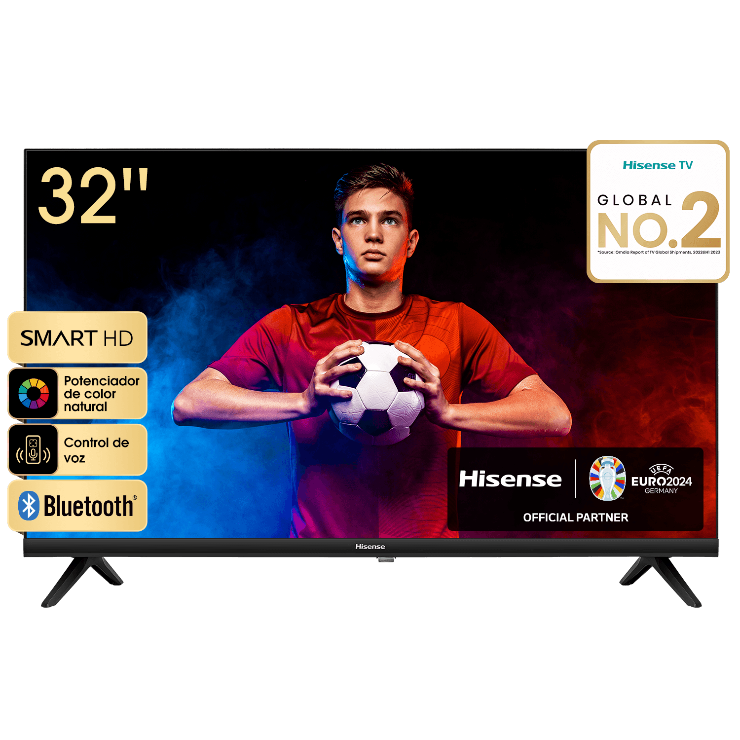 Hisense TV 32 Pulgadas HD Smart LED 32A4HV