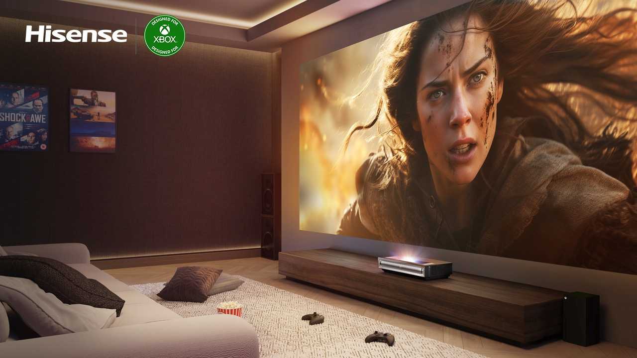 Hisense se asocia con Xbox para llevar el Láser TV a la  industria de los videojuegos