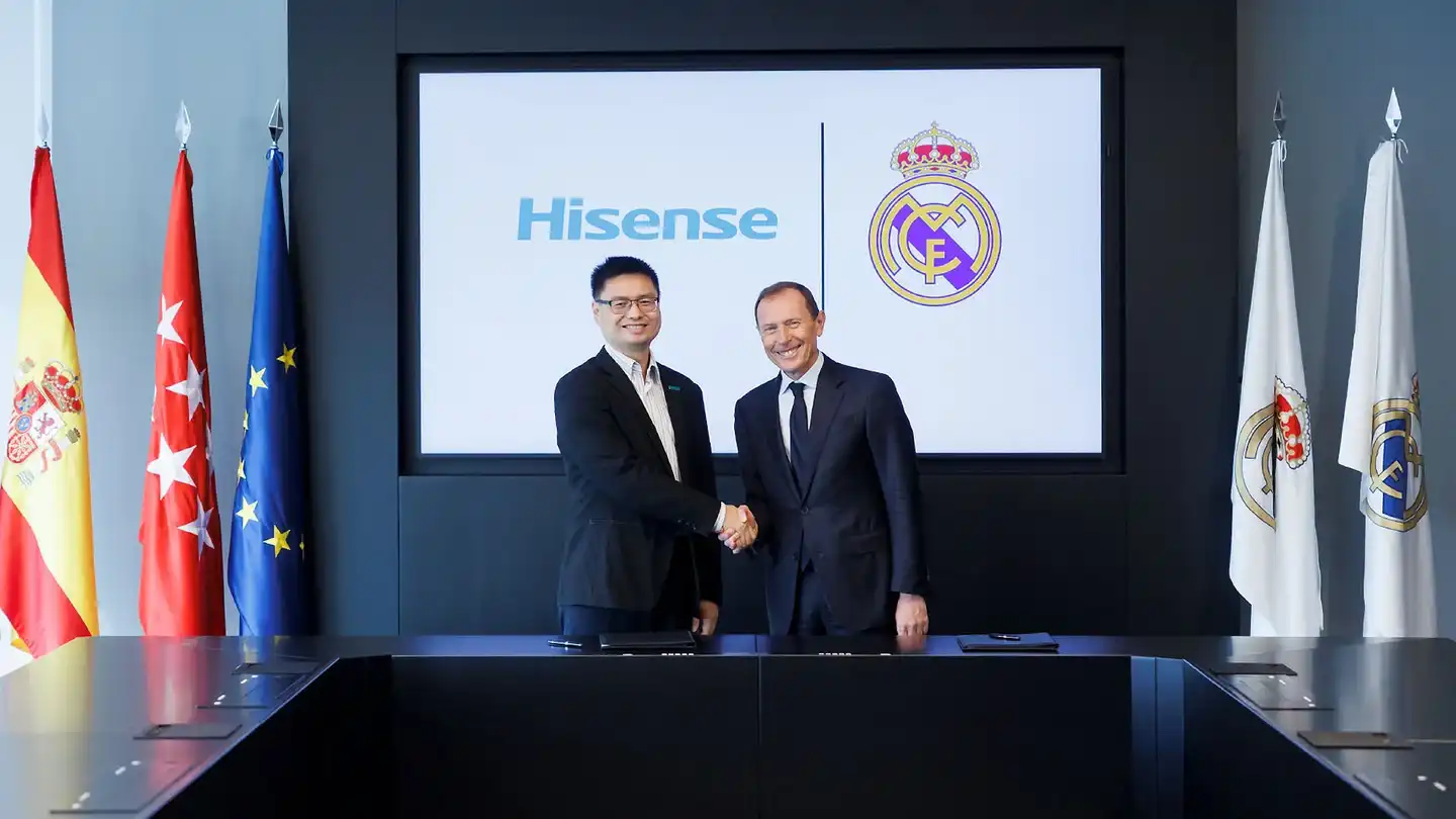 Hisense, nuevo patrocinador oficial del Real Madrid